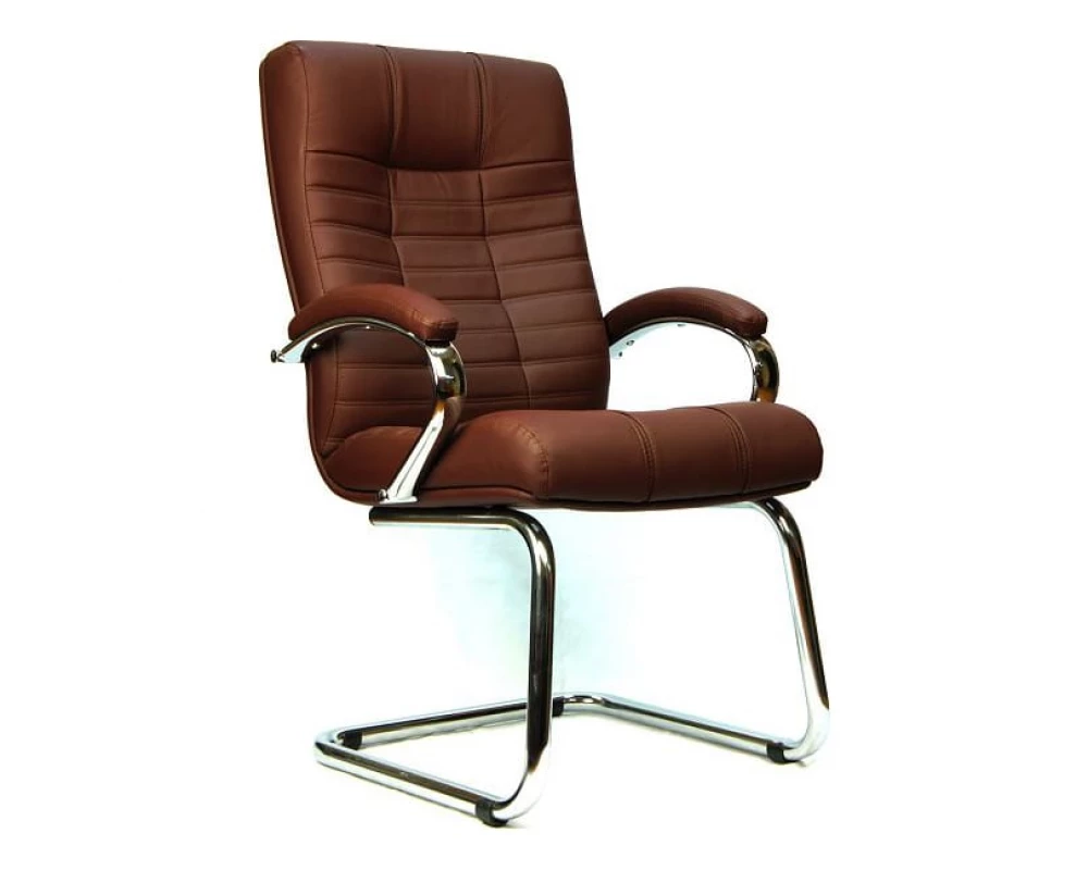Кресло Everprof Atlant CF Экокожа, Коричневый