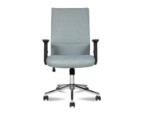 Кресло КЛЕРК КОРОТКИЙ 709 ХРОМ ПАУК images