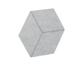 Настенная панель шестигранная (3 луча) VE.NP-6G3LU-300 600x520x12 Акустикс / AcustiX images