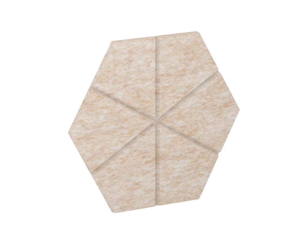 Настенная панель шестигранная (6 лучей) VE.NP-6G6L-300 600x520x12 AcustiX