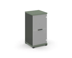 Шкаф 1 узкая секция, 2 ниши CN.STU.E-213 SM A 420x420x818 Концепт / Concept images