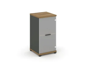 Шкаф 1 узкая секция, 2 ниши CN.STU.E-213 SM A 420x420x818 Концепт / Concept images