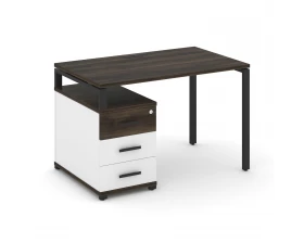 Стол письменный с 1 опорной тумбой CN.SP-302 W 1180/1546x720x750 Concept images