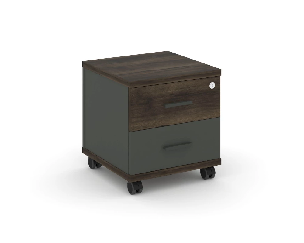 Тумба мобильная 2 ящ. CN.TUM-001 A 420x420x448 Concept
