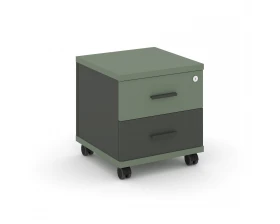 Тумба мобильная 2 ящ. CN.TUM-001 A 420x420x448 Concept images