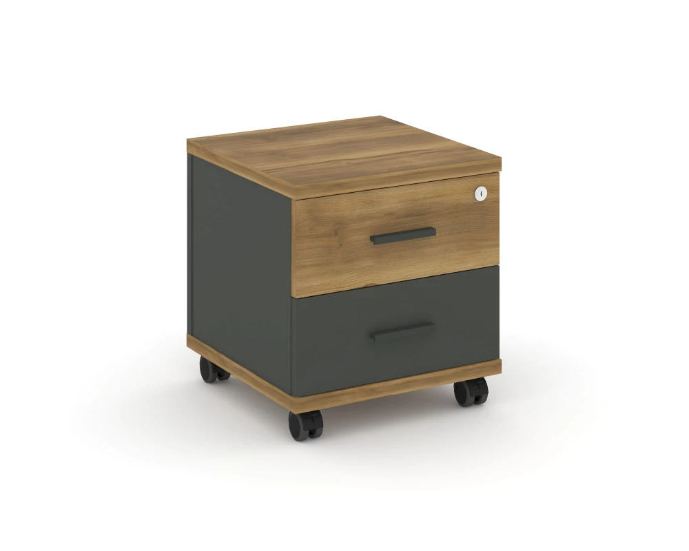 Тумба мобильная 2 ящ. CN.TUM-001 A 420x420x448 Concept