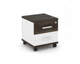 Тумба мобильная 2 ящ. CN.TUM-001 W 420x420x448 Concept images