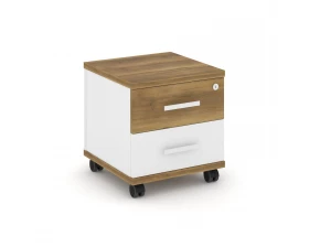 Тумба мобильная 2 ящ. CN.TUM-001 W 420x420x448 Concept images