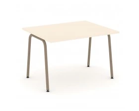 Стол переговорный на круглой трубе 118x98x75 Estetica images