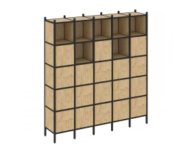 Прямой стеллаж L-10 2110x446x2280 Loft images