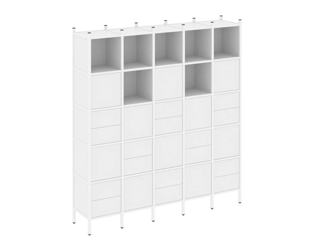 Прямой стеллаж L-10 2110x446x2280 Loft