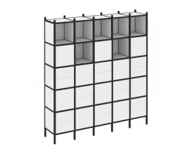 Прямой стеллаж L-10 2110x446x2280 Loft images