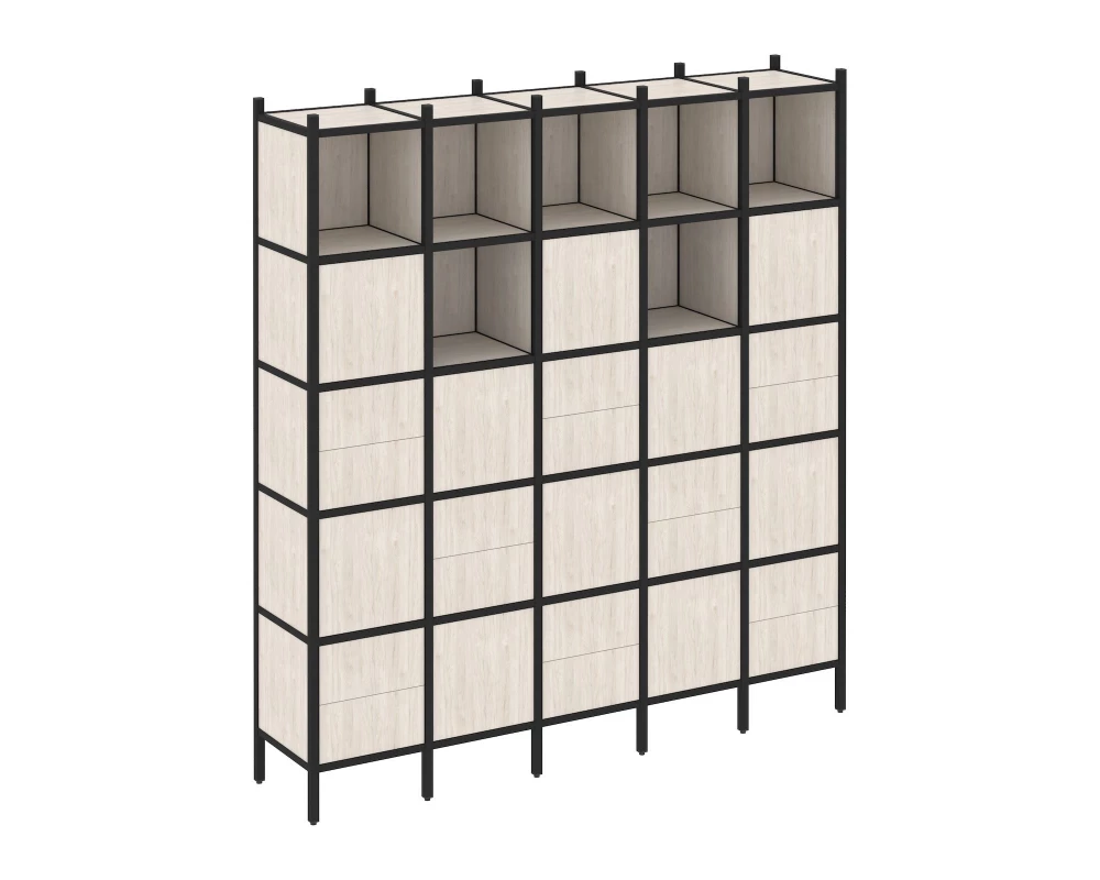 Прямой стеллаж L-10 2110x446x2280 Loft