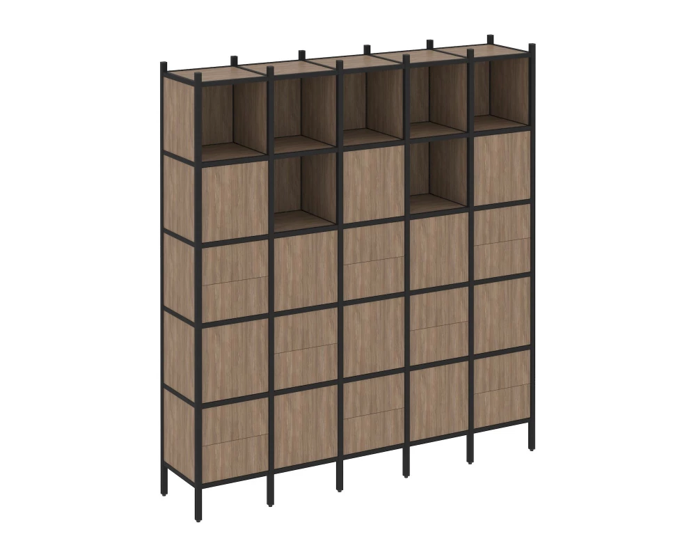 Прямой стеллаж L-10 2110x446x2280 Loft