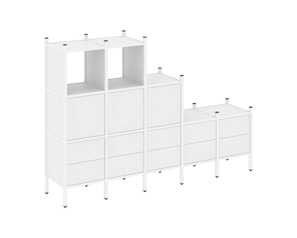 Прямой стеллаж L-19 2110x446x1458 Loft