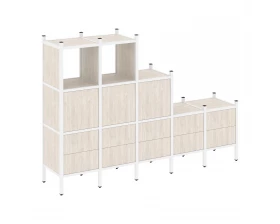 Прямой стеллаж L-19 2110x446x1458 Loft images