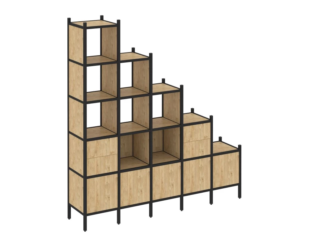 Прямой стеллаж L-23 2110x446x2280 Loft