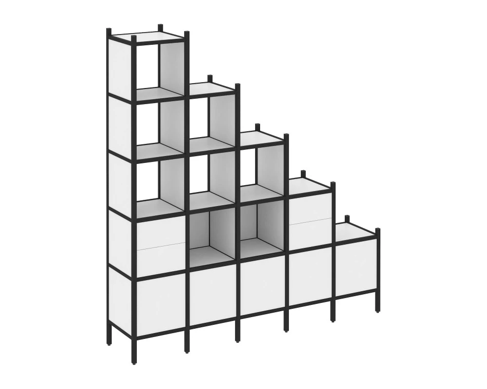 Прямой стеллаж L-23 2110x446x2280 Loft