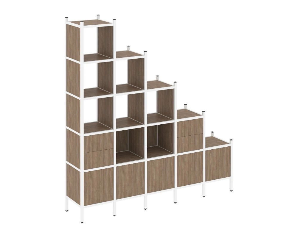 Прямой стеллаж L-23 2110x446x2280 Loft