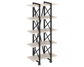 Стеллаж на колесных опорах - 5полок V 800х400х1704 Loft images