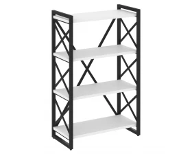 Стеллаж на регулируемых опорах - 4 полки 800х400х1280 Loft images