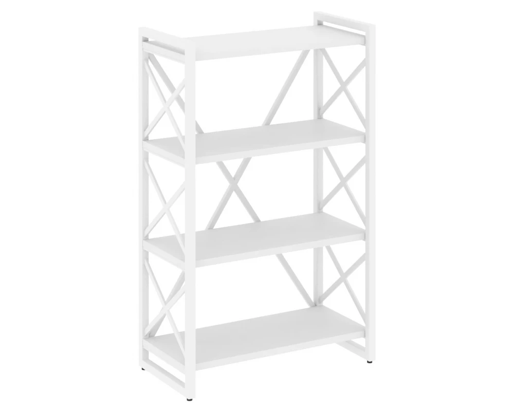 Стеллаж на регулируемых опорах - 4 полки 800х400х1280 Loft