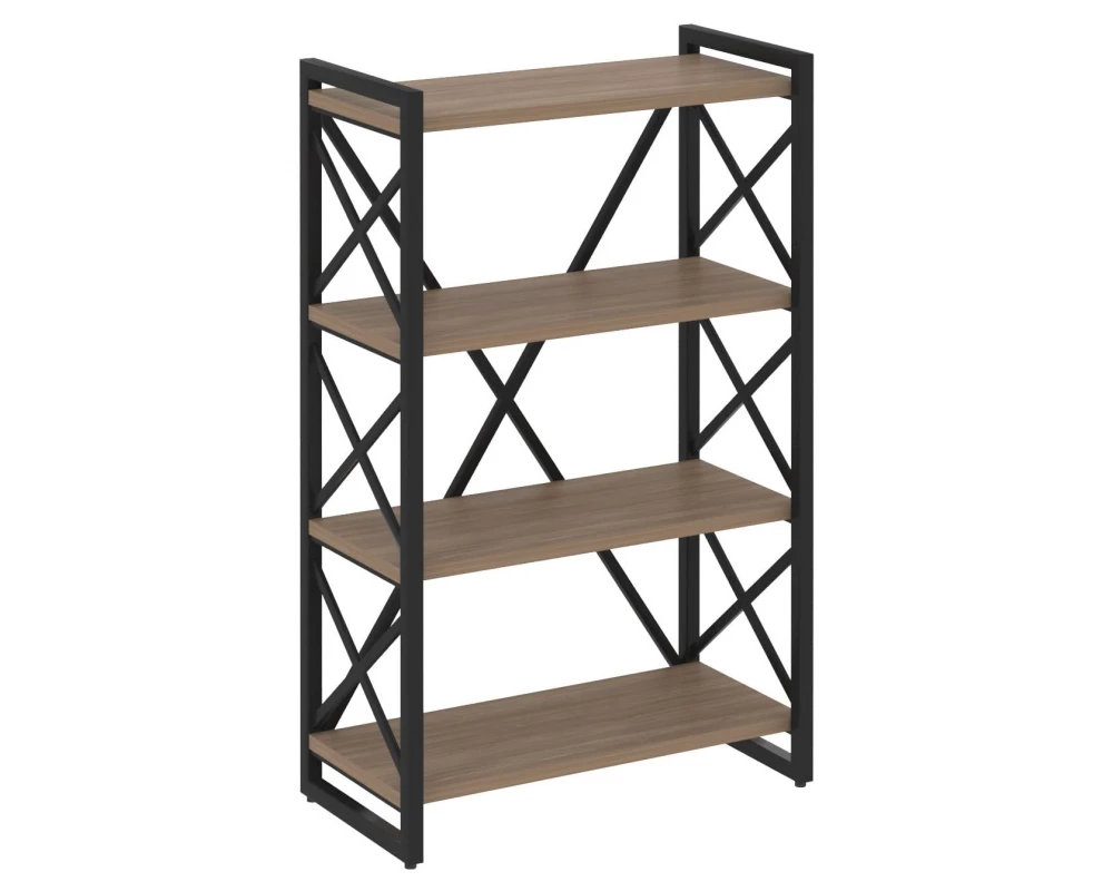 Стеллаж на регулируемых опорах - 4 полки 800х400х1280 Loft