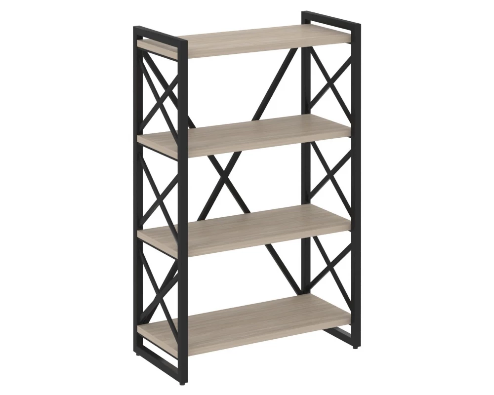 Стеллаж на регулируемых опорах - 4 полки 800х400х1280 Loft