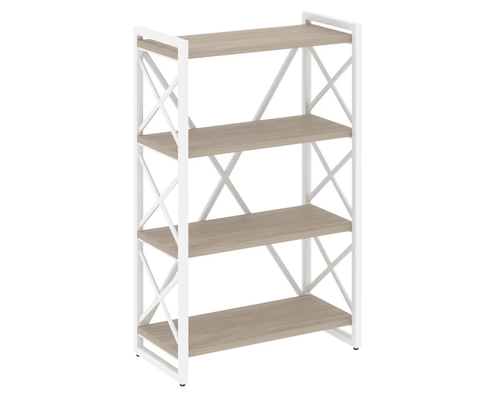 Стеллаж на регулируемых опорах - 4 полки 800х400х1280 Loft