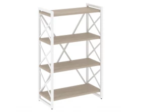 Стеллаж на регулируемых опорах - 4 полки 800х400х1280 Loft images