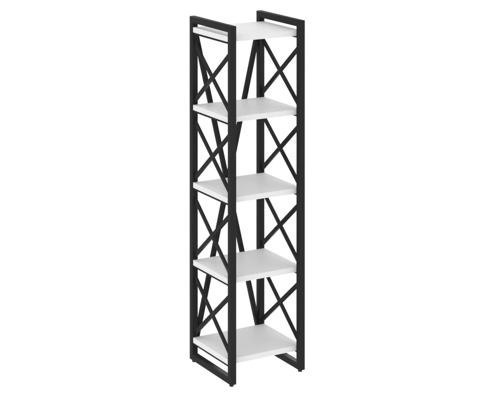 Стеллаж на регулируемых опорах - 5полок 400х400х1650 Loft