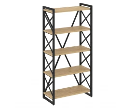 Стеллаж на регулируемых опорах - 5полок 800х400х1650 Loft images
