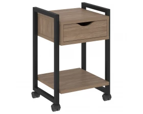 Тумба на колесных опорах с ящиком и полкой 500х460х767 Loft images