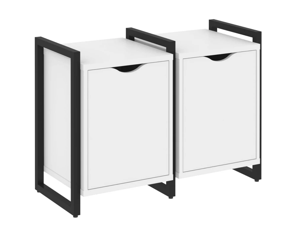 Тумба на регульруемых опорах наборная. Вариант №2 970х460х719 Loft