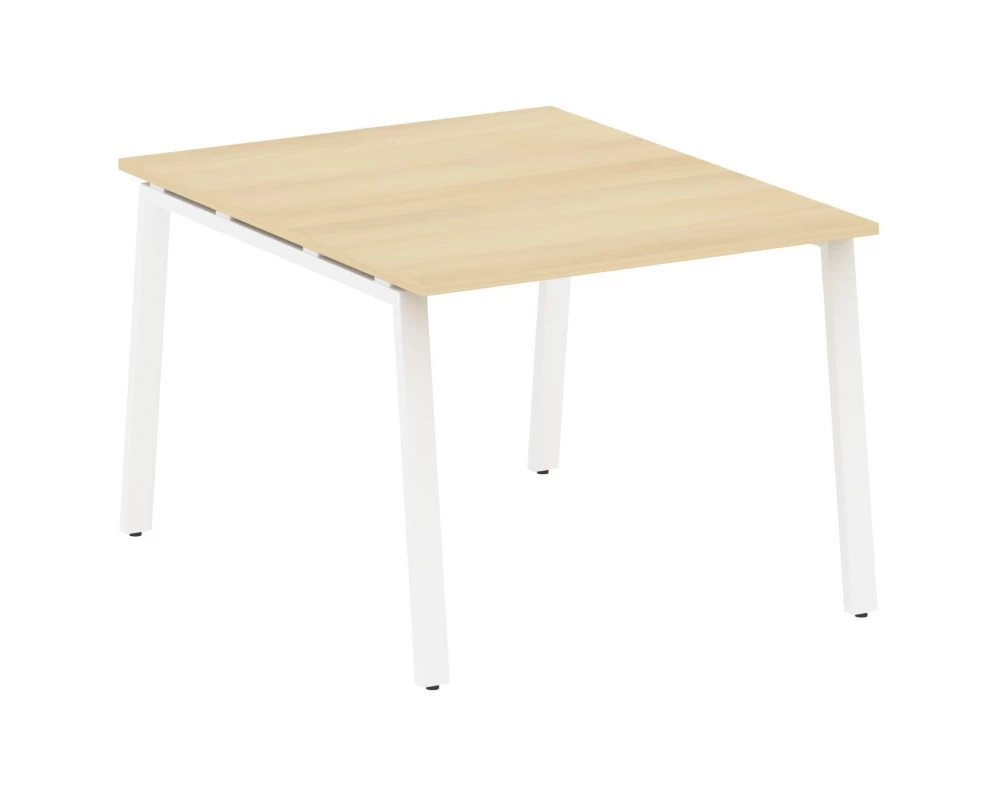 Переговорный стол (1 столешница) на А-образном м/к 100x123,5x75 Metal System