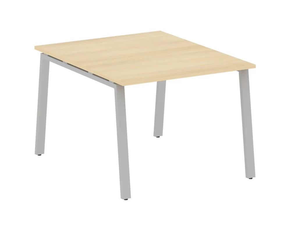 Переговорный стол (1 столешница) на А-образном м/к 100x123,5x75 Metal System