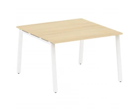 Переговорный стол (1 столешница) на А-образном м/к 120x123,5x75 Metal System images