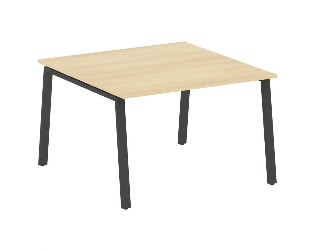 Переговорный стол (1 столешница) на А-образном м/к 120x123,5x75 Metal System