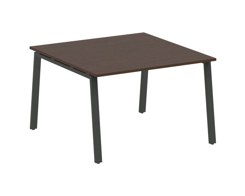 Переговорный стол (1 столешница) на А-образном м/к 120x123,5x75 Metal System