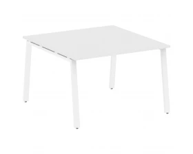 Переговорный стол (1 столешница) на А-образном м/к 120x123,5x75 Metal System images