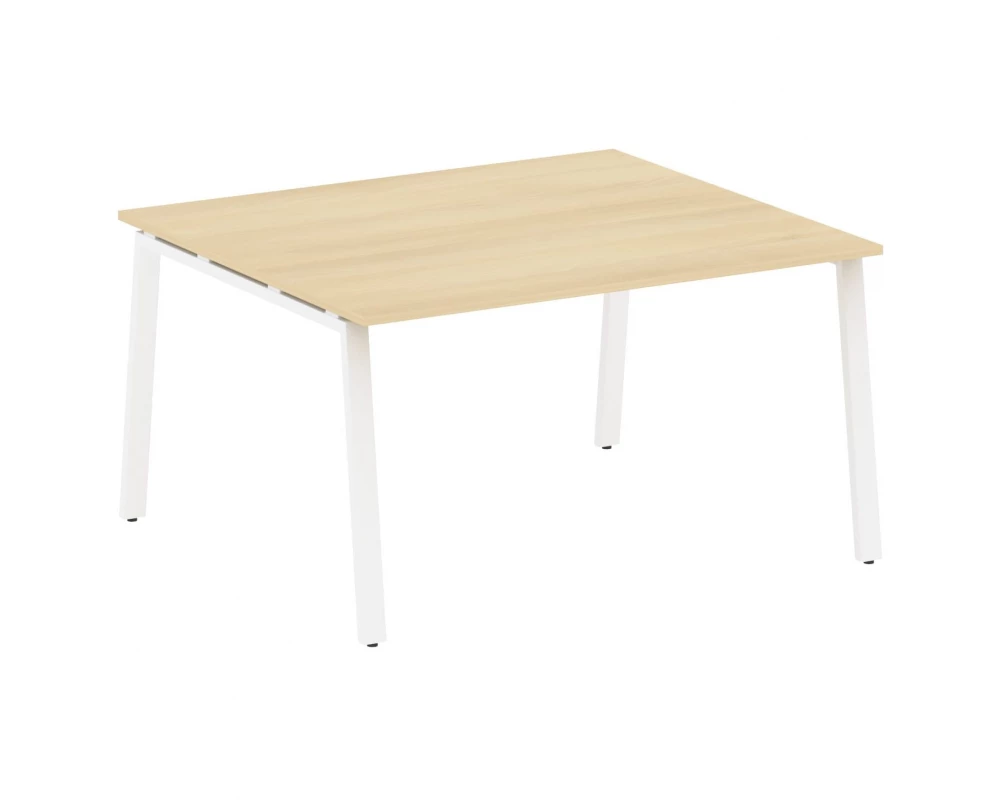 Переговорный стол (1 столешница) на А-образном м/к 140x123,5x75 Metal System