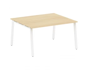 Переговорный стол (1 столешница) на А-образном м/к 140x123,5x75 Metal System images