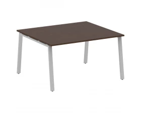 Переговорный стол (1 столешница) на А-образном м/к 140x123,5x75 Metal System images