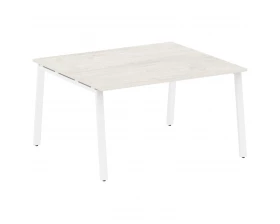 Переговорный стол (1 столешница) на А-образном м/к 140x123,5x75 Metal System images