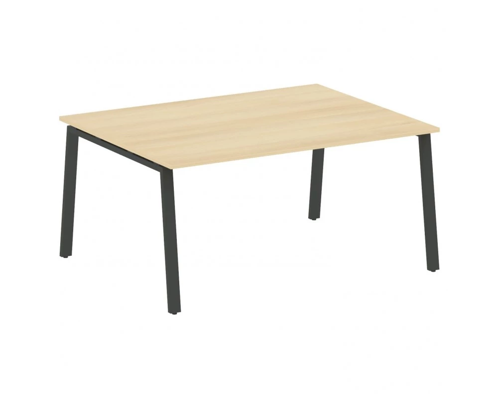 Переговорный стол (1 столешница) на А-образном м/к 160x123,5x75 Metal System