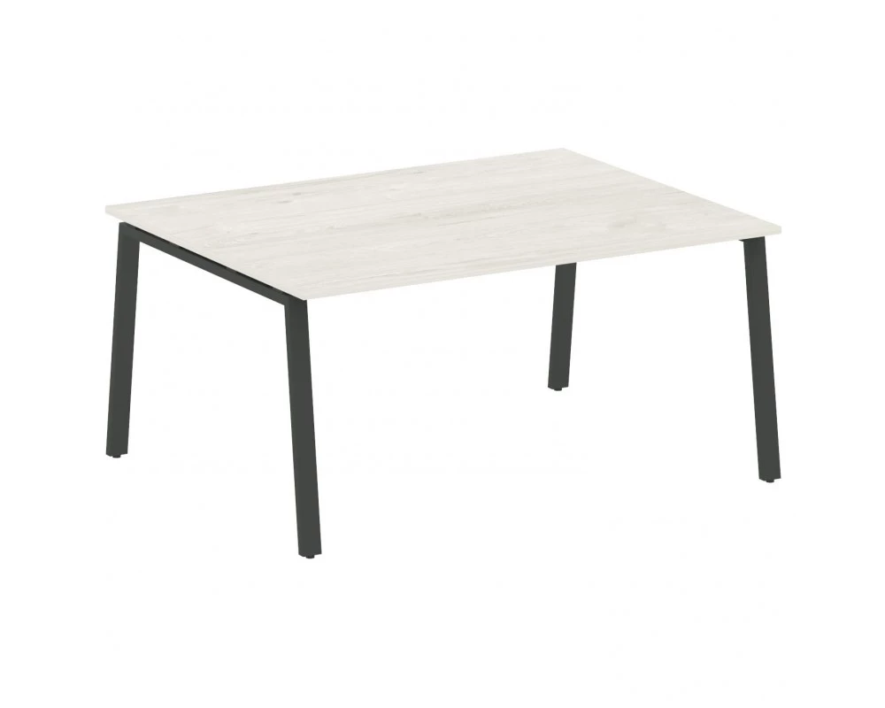 Переговорный стол (1 столешница) на А-образном м/к 160x123,5x75 Metal System
