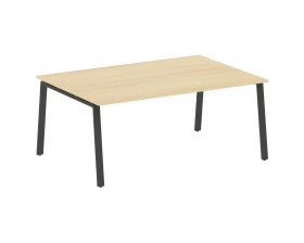 Переговорный стол (1 столешница) на А-образном м/к 180x123,5x75 Metal System images