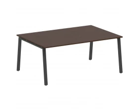 Переговорный стол (1 столешница) на А-образном м/к 180x123,5x75 Metal System images