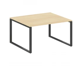 Переговорный стол (1 столешница) на О-образном м/к 140x123,5x75 Metal System images