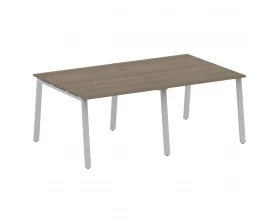 Переговорный стол (2 столешницы) на А-образном м/к 200x123,5x75 Metal System images